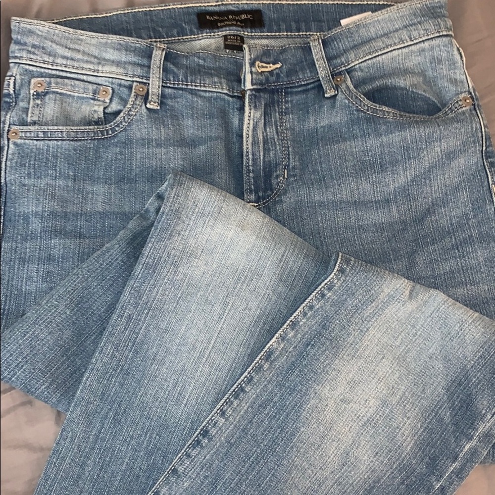 Banana Republic girlfriend jeans